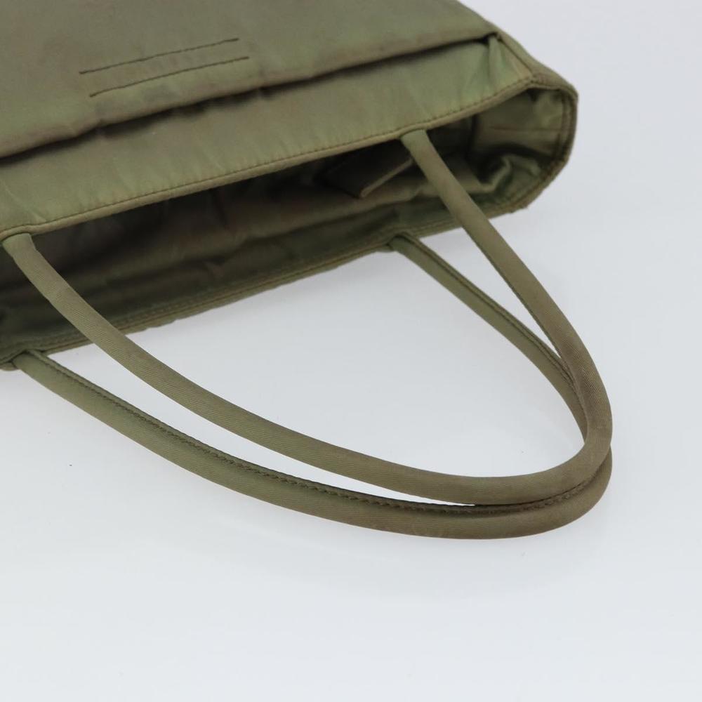 PRADA Tote Bag Nylon Khaki Auth 135309 - Picture 7 of 16